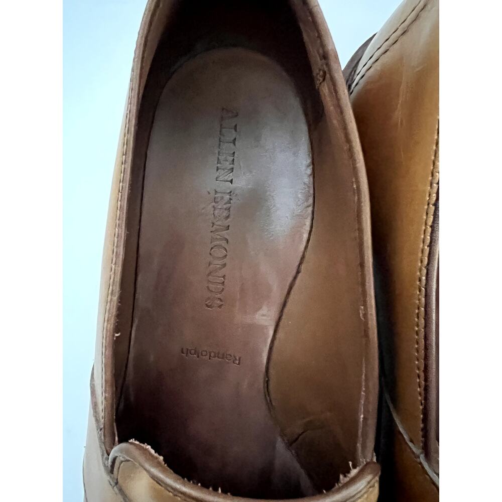 Allen Edmond Randalph Penny Loafers Brown Leather Size 11 - Picture 4 of 7